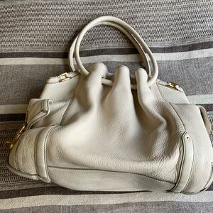 Cole Haan large pebble leather bag